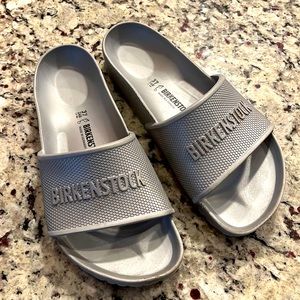 Silver Birkenstock Barbados size 37